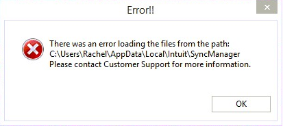 Intuit QuickBooks Error – Intuit Sync Manager: There was an error ...